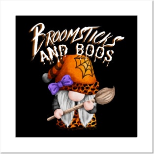 Halloween Broomsticks and Boos - Halloween 2023 Posters and Art